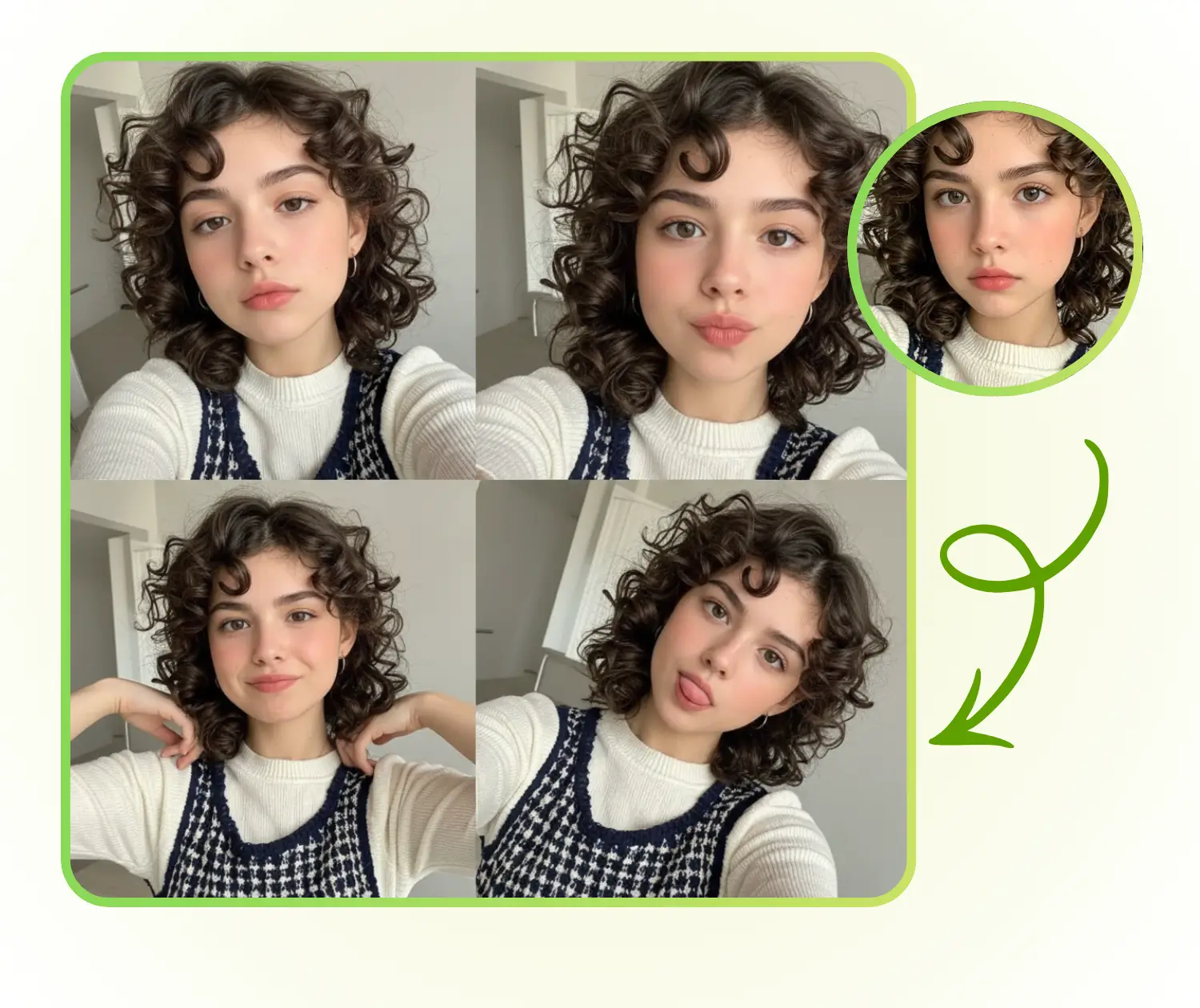 AI Photo Grid Maker