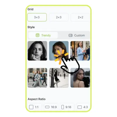 AI Photo Grid Maker